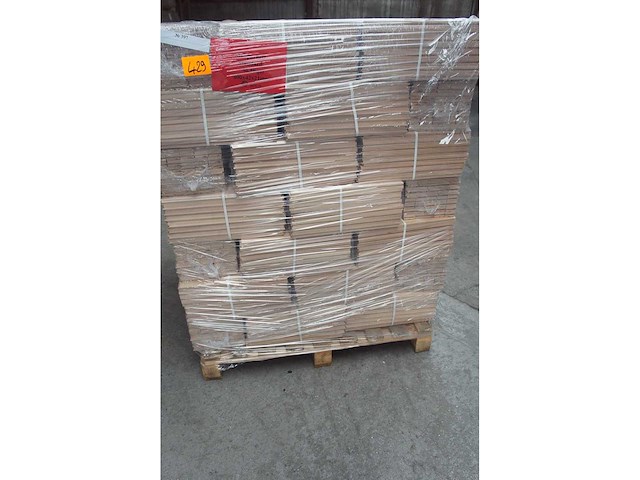 56,45 m² massief beuken visgraat 21mm - afbeelding 2 van  3