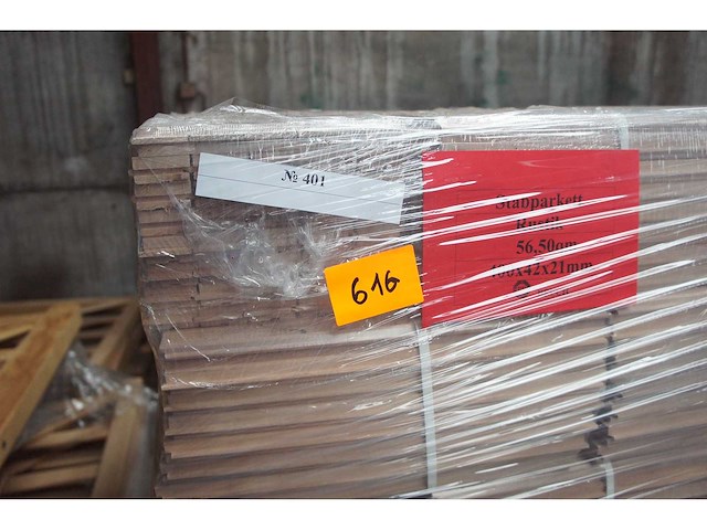 56,45 m² massief beuken visgraat 21mm - afbeelding 3 van  6