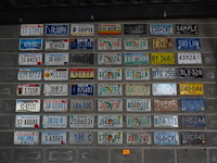 56x metalen amerikaanse nummerplaat - afbeelding 1 van  8