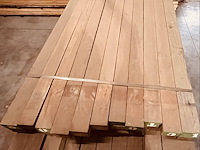 5,7 m² + 5 m² afrormosia brut ovendroog
