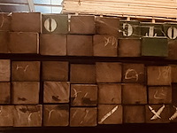 5,7 m² + 5 m² afrormosia brut ovendroog - afbeelding 4 van  5