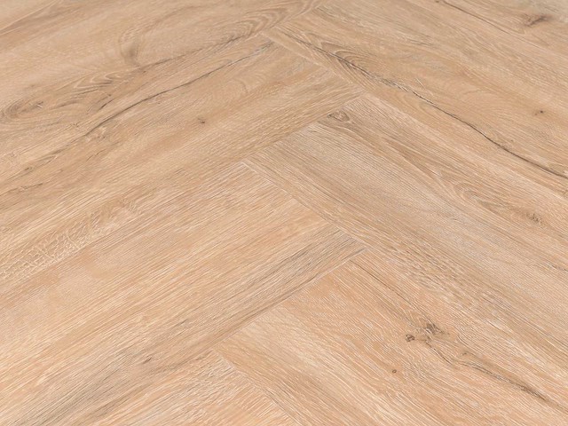 57 m2 pvc spc click visgraat met xps onderlaag - 600 x 150 x 4+1 mm - afbeelding 1 van  2