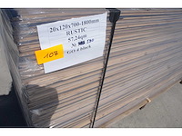 57,24 m² massief eiken parket 20mm graphit oil - afbeelding 4 van  6