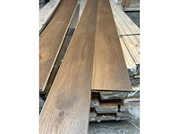 57,80 m² massief eiken parket 20mm clay oil