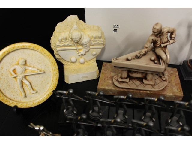 58 x biljarttrofee + 30 in doosje - afbeelding 4 van  4