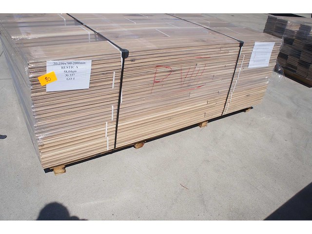 58,04 m² massief eiken parket 20mm - afbeelding 4 van  7