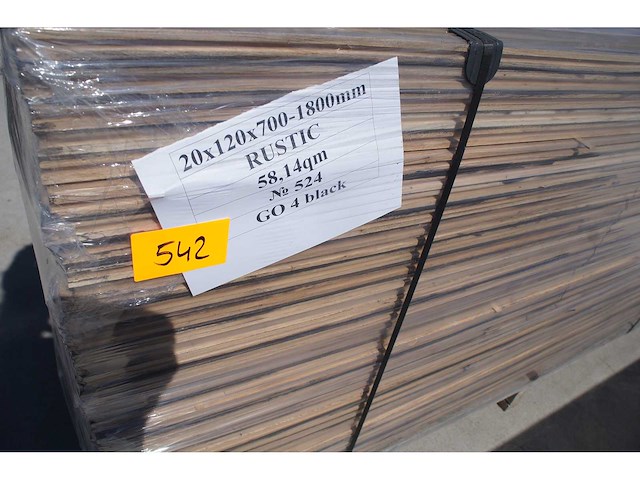 58,14 m² massief eiken parket 20mm graphit oil - afbeelding 5 van  7
