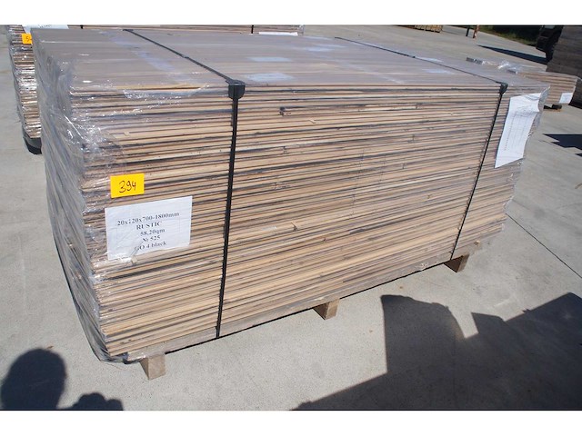 58,20 m² massief eiken parket 20mm graphit oil - afbeelding 2 van  3