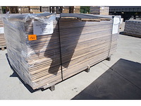 58,32 m² massief eiken parket 20mm graphit oil - afbeelding 3 van  5