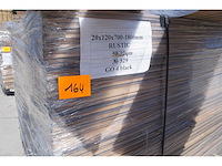 58,32 m² massief eiken parket 20mm graphit oil - afbeelding 4 van  5