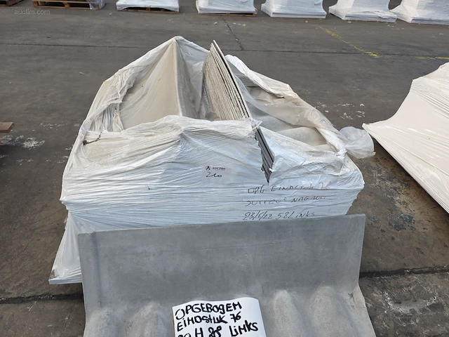 (58x) vezelcement hulpstukken voor golfplaten svk - afbeelding 3 van  3