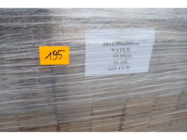 59,05 m² massief eiken visgraat 20mm - afbeelding 6 van  7