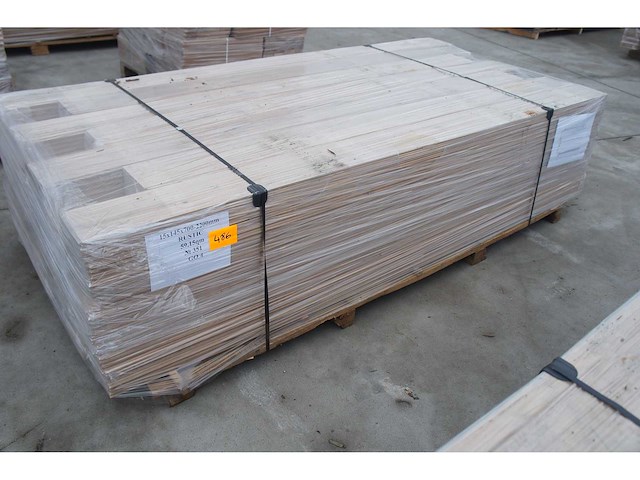 59,15 m² massief eiken parket 15mm - afbeelding 2 van  7