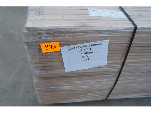 59,40 m² massief eiken parket 20mm - afbeelding 4 van  7