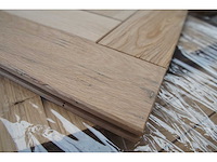 59,40 m² massief eiken visgraatparket 20mm - afbeelding 5 van  6