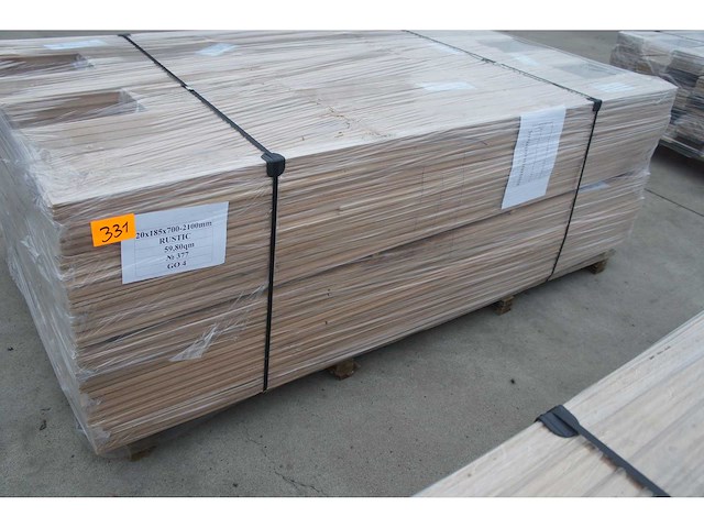 59,80 m² massief eiken parket 20mm - afbeelding 2 van  7