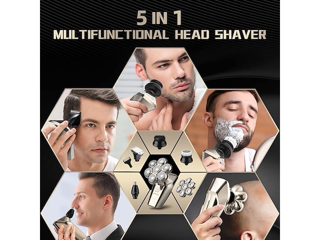 5in1 elektrisch scheerapparaat - afbeelding 3 van  7