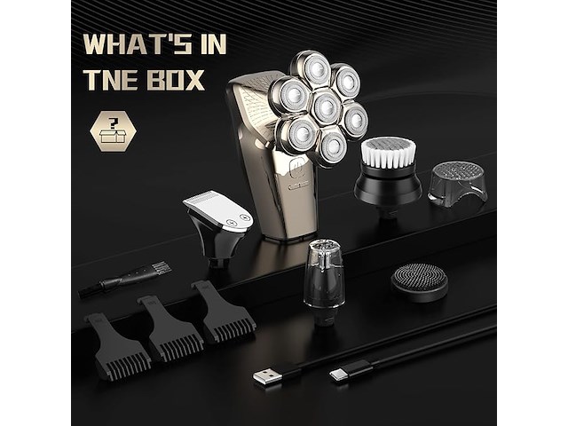 5in1 elektrisch scheerapparaat - afbeelding 4 van  7