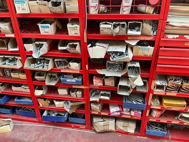 5m magazijnstellingen met inhoud - afbeelding 9 van  19