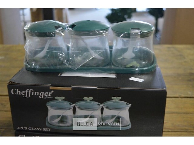 5sets cheffinger potjes - afbeelding 2 van  2