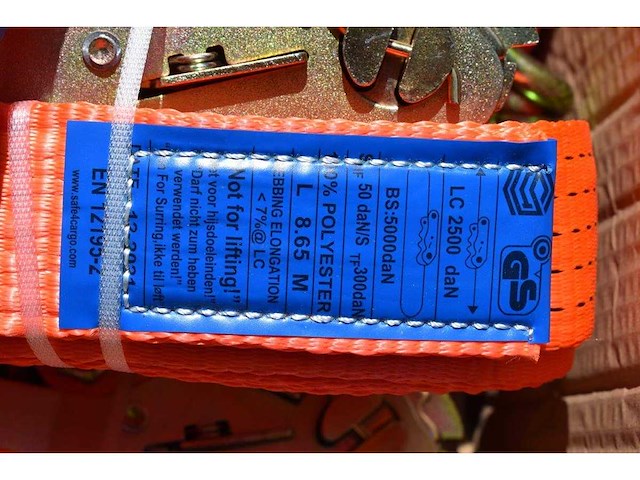 5ton 9meter 10st orange - afbeelding 2 van  2