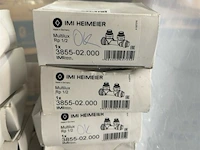 5x 1-pijps onderblok imi heimeier - afbeelding 3 van  3