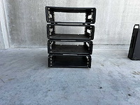 5x 19inch modulrack frame 3u d-case - afbeelding 3 van  4