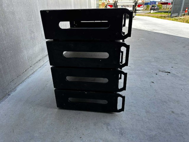 5x 19inch modulrack frame 3u d-case - afbeelding 4 van  4