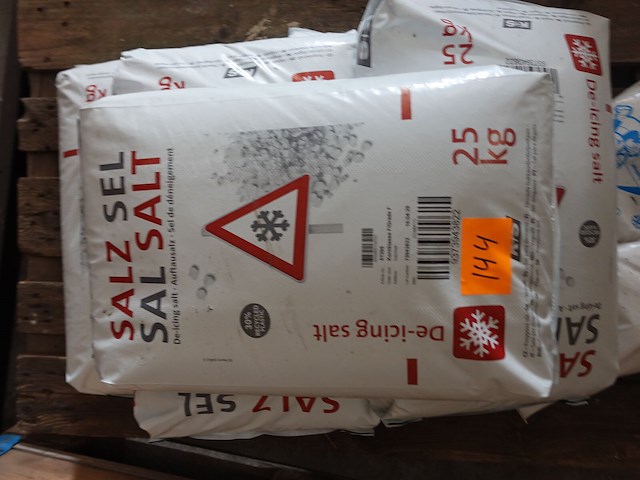 5x 25kg strooizout - afbeelding 2 van  2