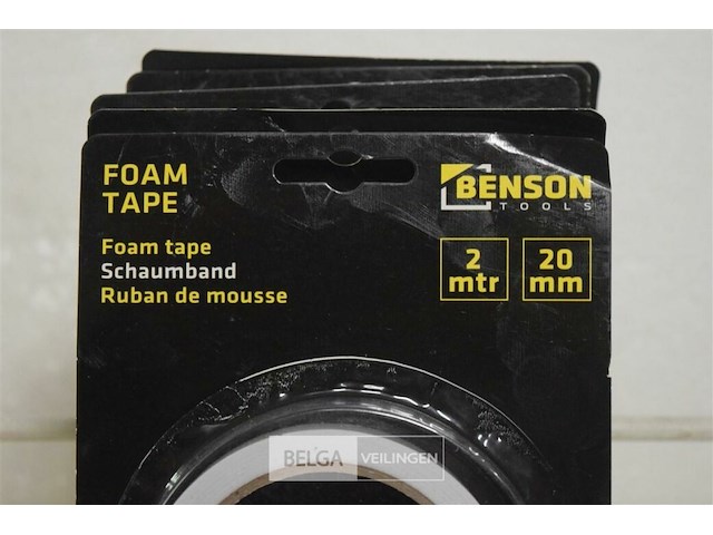 5x 2m foam tape - afbeelding 3 van  3