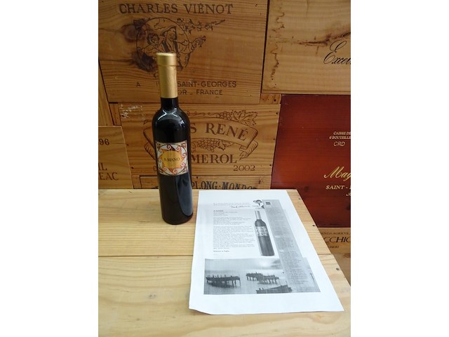 5x 50cl a°mano aleatico di puglia vino passito 2010 - afbeelding 1 van  6