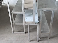 (5x) (5x) inox rekken nn - afbeelding 5 van  5