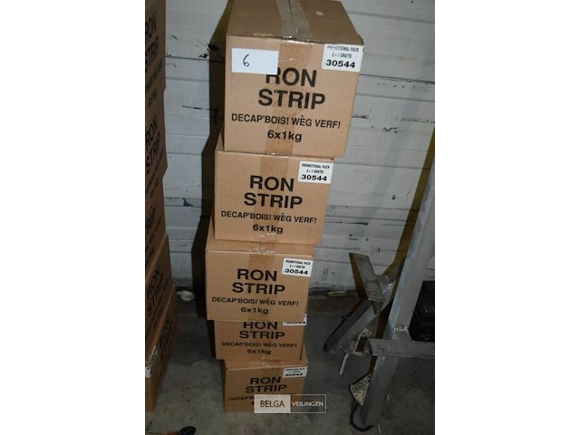 5x 6kg ron strip - weg verf! - afbeelding 1 van  5