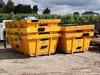 5x 6m2 containerbakken - afbeelding 1 van  1