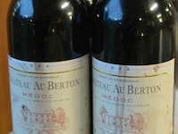 5x 750ml château au berton medoc - afbeelding 2 van  2