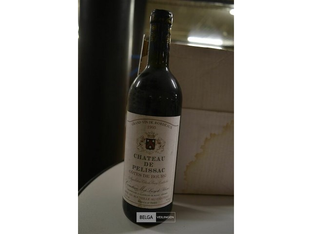 5x 750ml château de pelissac cotes de bourg - afbeelding 1 van  2