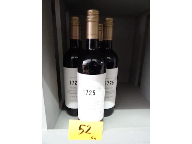 5x 75cl 1725 pinot noir 2023 - afbeelding 4 van  4