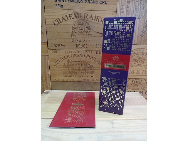 5x 75cl champagne piper-heidsieck - afbeelding 1 van  4