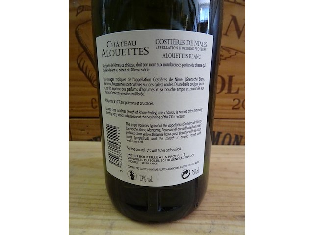 5x 75cl château des alouettes 2011 - afbeelding 3 van  4