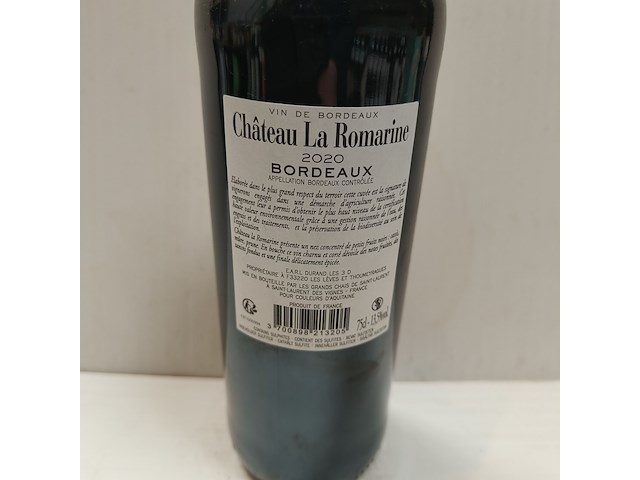 5x 75cl château la romarine - afbeelding 2 van  2