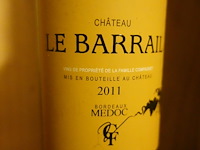 5x 75cl chateau le barrail 2011 - afbeelding 2 van  3
