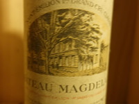 5x 75cl chateau magdelaine 1976 - afbeelding 2 van  3