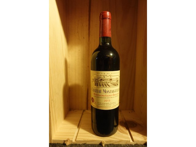 5x 75cl chateau montaiguillon montagne saint emilion 2013 - afbeelding 1 van  3