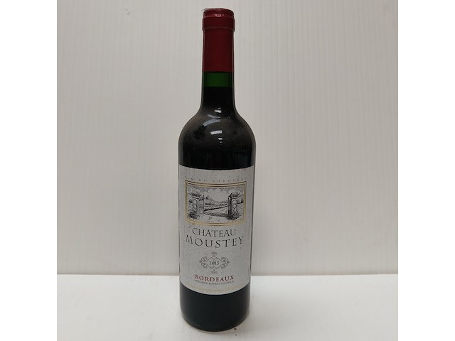 5x 75cl château moustey - afbeelding 1 van  2