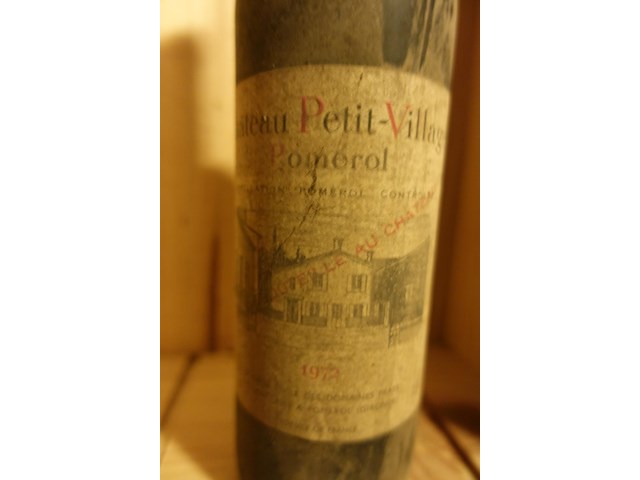 5x 75cl chateau petit village 1972 - afbeelding 2 van  3
