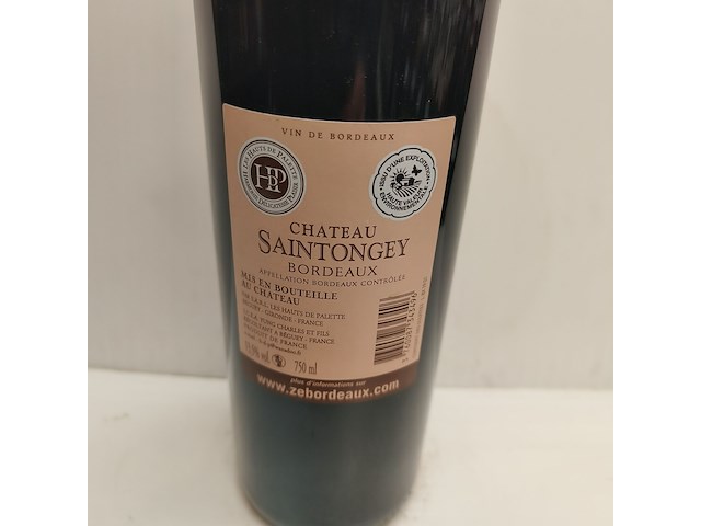 5x 75cl château saintongey - afbeelding 2 van  2