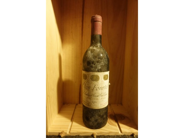 5x 75cl clos fourtet 1981 - afbeelding 1 van  3