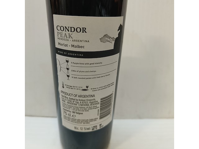 5x 75cl condor peak - afbeelding 2 van  2