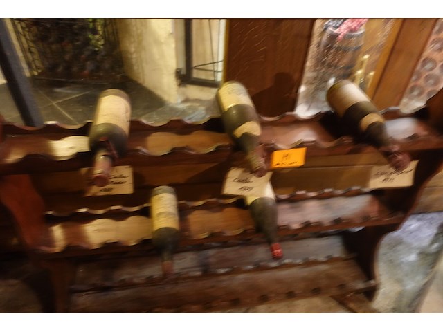 5x 75cl diverse oude wijnen - afbeelding 1 van  6