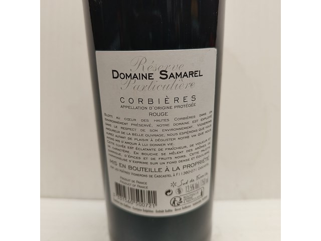 5x 75cl domaine samarel - afbeelding 2 van  2